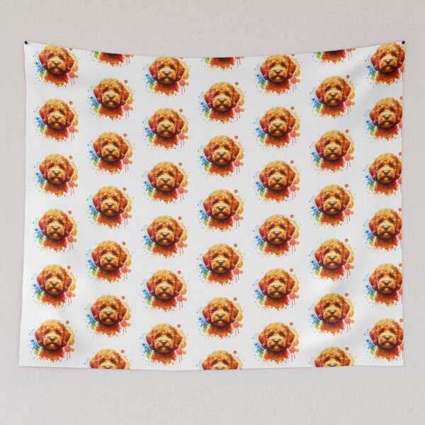 Item preview, Watercolor Orange Lagotto Romagnolo Dog  designed and sold by TheAnimalZ00.