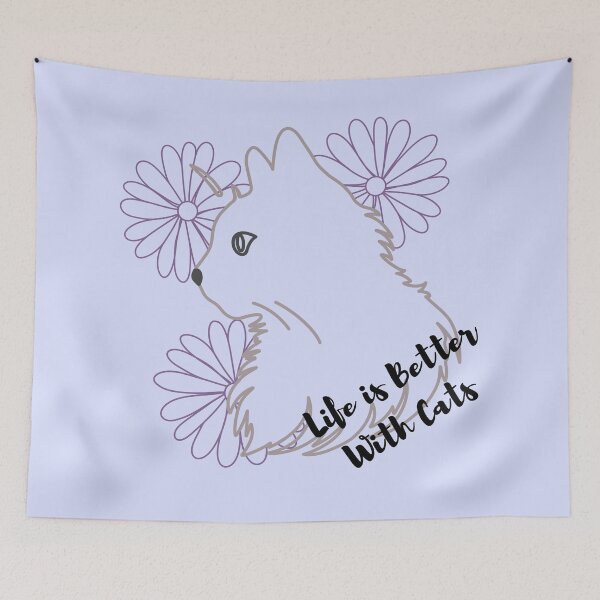 Item preview, Life is Better With Cats designed and sold by CasaFortis.