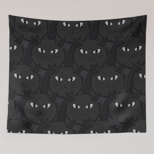 Item preview, Pattern with Cat Tomeo designed and sold by Cherevan.
