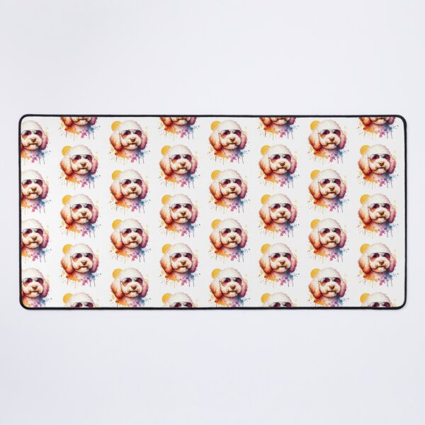Item preview, Watercolor Lagotto Romagnolo Dog Wearing Sunglasses designed and sold by TheAnimalZ00.