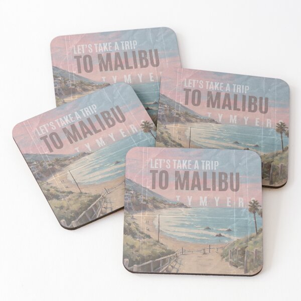 Item preview, Ty Myers' Merch Malibu "Let's Take a Trip to Malibu" designed and sold by Adeliah Mai.