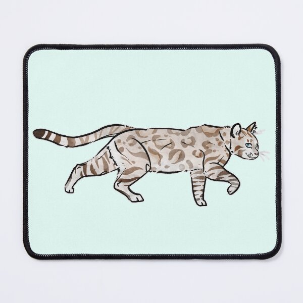 Item preview, Snow Mink Bengal Stalking designed and sold by Sparklepupfaeri.