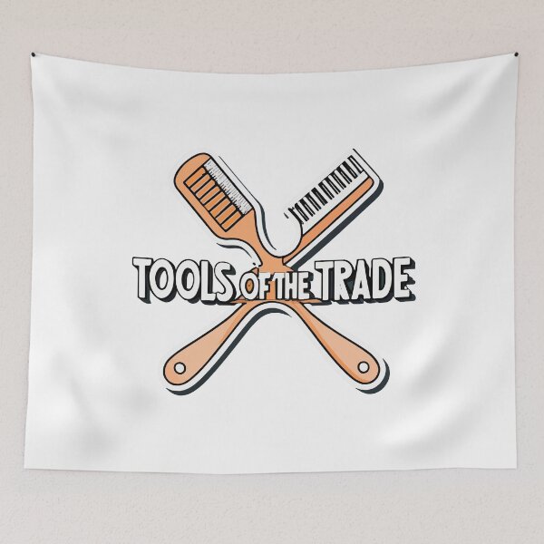 Item preview, Tools of the Trade Hairdresser Line Art Design designed and sold by NiftyWrx.