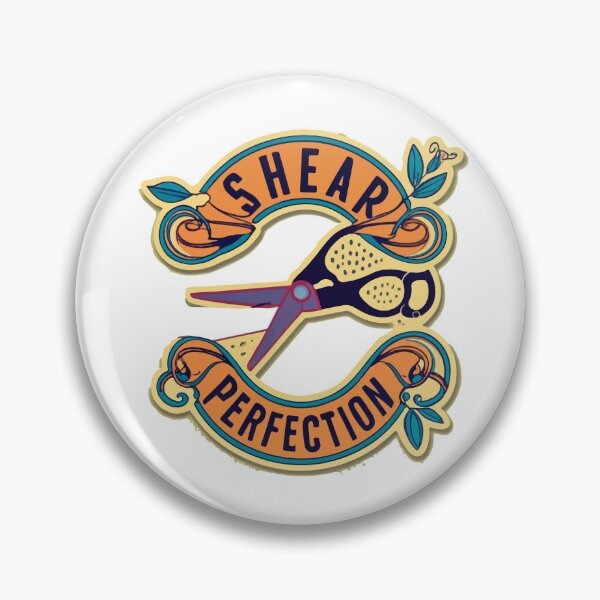 Item preview, Shear Perfection Art Deco Hairdresser Design designed and sold by NiftyWrx.