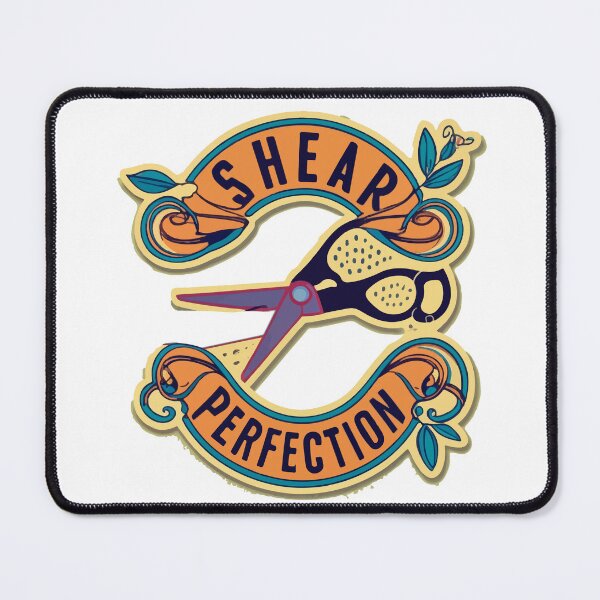 Item preview, Shear Perfection Art Deco Hairdresser Design designed and sold by NiftyWrx.