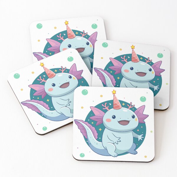 Item preview, Cutie Cheerful Chubby Axolotl Underwater Dream designed and sold by omerfdln34.