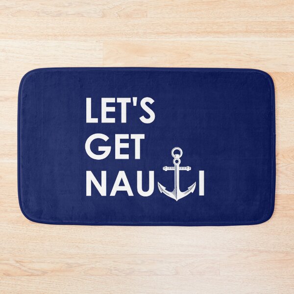 Item preview, Let's Get Nauti Funny Nautical designed and sold by StudioTina.