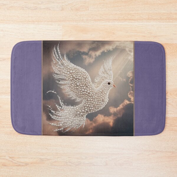 Item preview, Pearl Dove in Flight designed and sold by RWCarpenter.