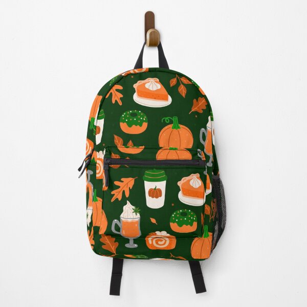 Item preview, pumpkin spice coffee dark green designed and sold by Gossip Rag.