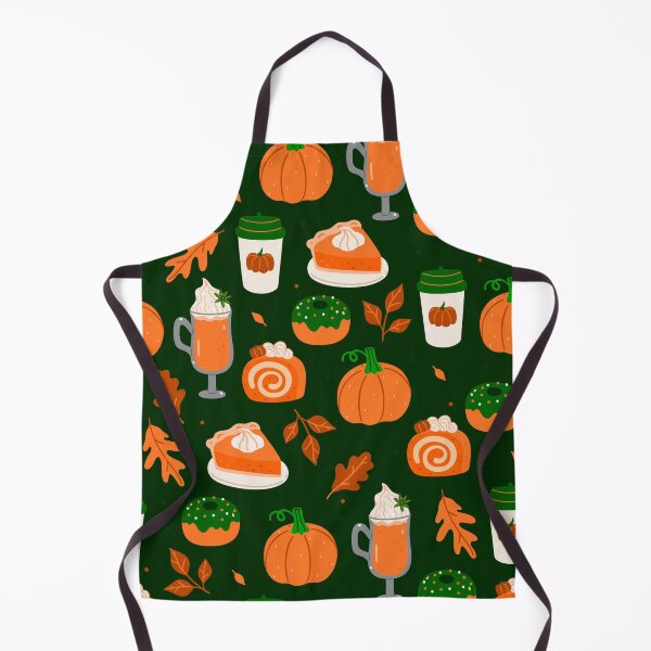Item preview, pumpkin spice coffee dark green designed and sold by Gossip Rag.