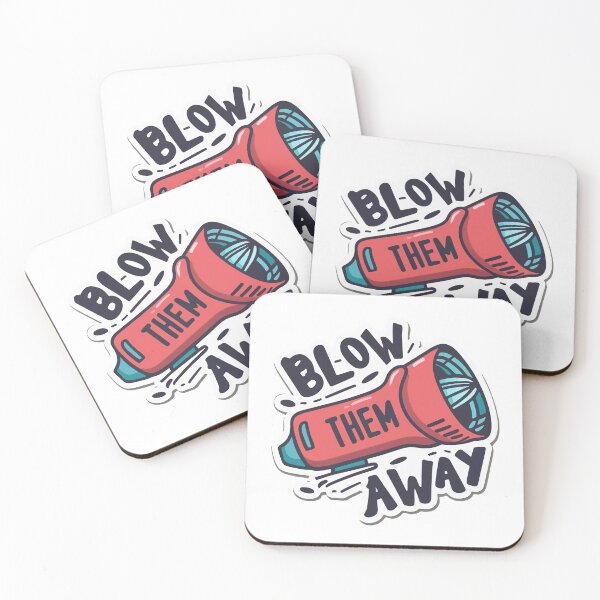 Item preview, Whimsical Hair Dryer Caricature - Blow Them Away designed and sold by NiftyWrx.