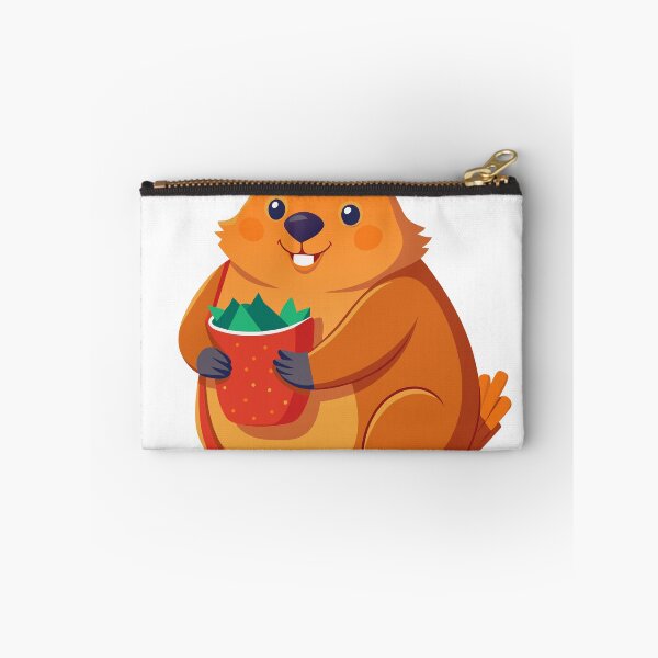 Item preview, Tooth Chubby Cute Quokka Eating Strawberry designed and sold by omerfdln34.