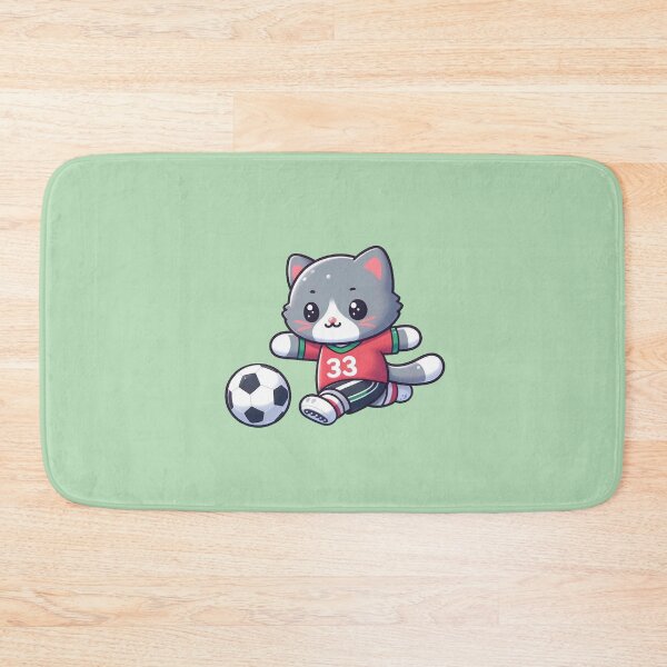 Item preview, Football/Soccer cat designed and sold by Vkinsify.