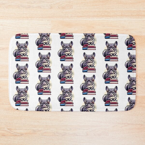 Item preview, Chinchilla And Books designed and sold by TheAnimalZ00.