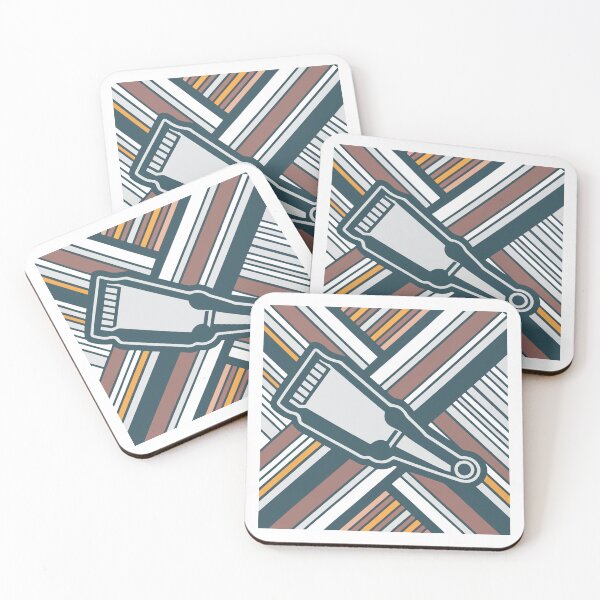 Item preview, Barbershop Stripe Hair Clipper Design designed and sold by NiftyWrx.
