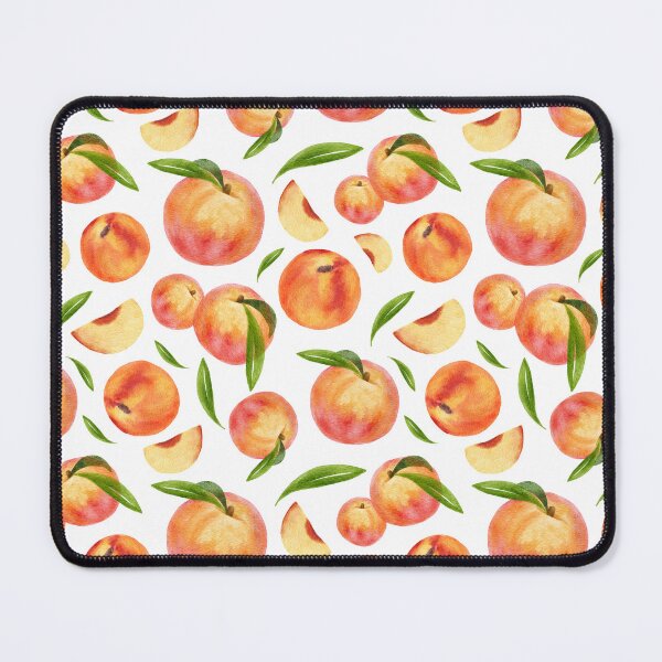 Item preview, Watercolor Sweet Peaches and Leaves designed and sold by NancyDzines.
