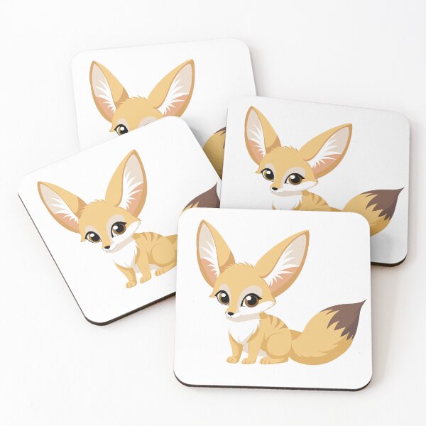 Item preview, Tiny Fennec Fox with Oversized Ears designed and sold by omerfdln34.