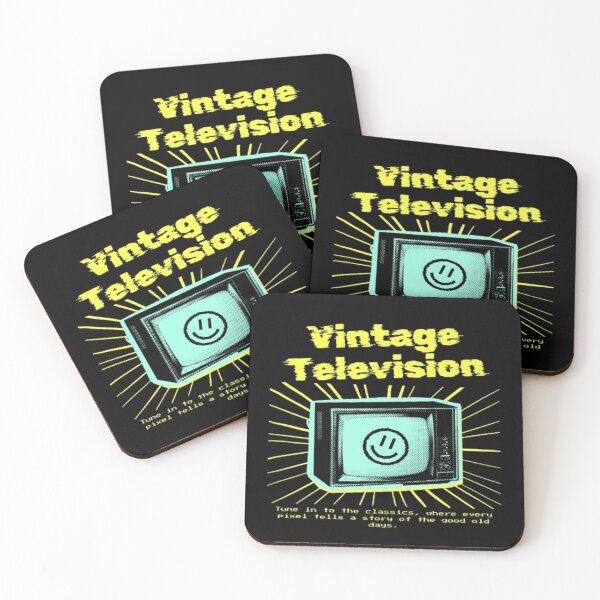 Item preview, Vintage television lifestyle t-shirt designs designed and sold by PixelPopsShop.