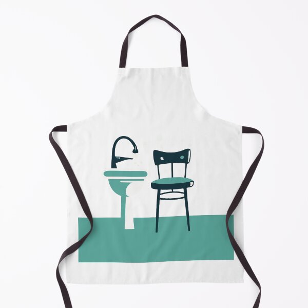 Item preview, Minimalist Hairdresser Sink and Chair Design designed and sold by NiftyWrx.