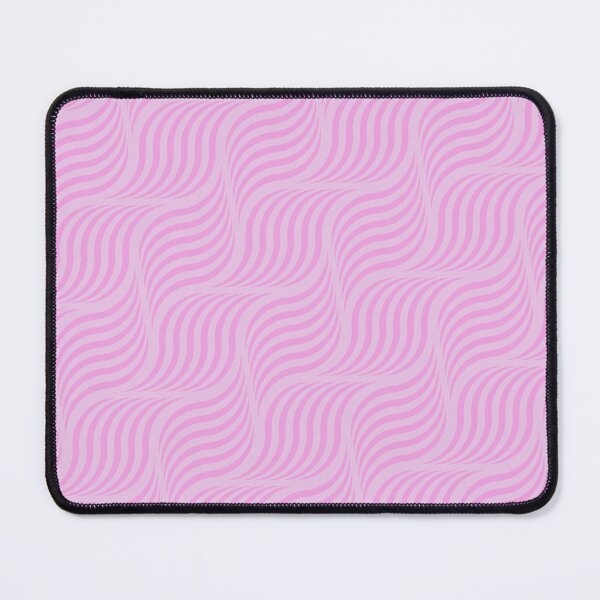 Item preview, Two Tone Pink Curved Wave Stripes Ornament Coherent Drafts designed and sold by Alchemy-A-La-G.