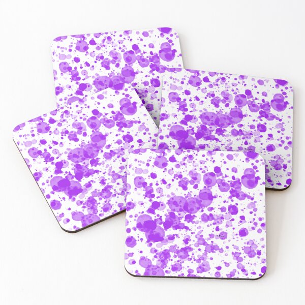 Item preview, PURPLE INK BLOTS - dePace' designed and sold by mrpropcake.