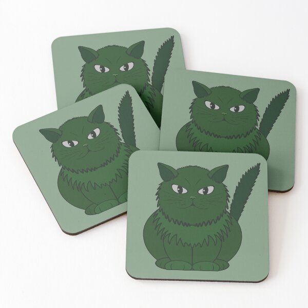 Item preview, Cat Tomeo is green color designed and sold by Cherevan.