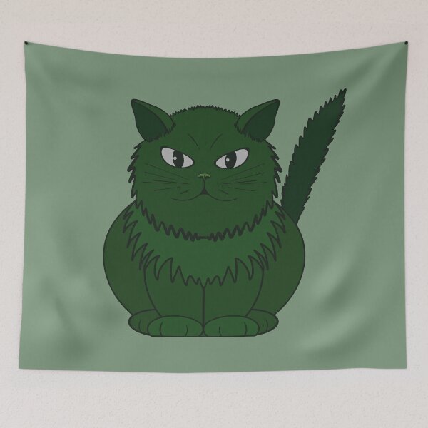 Item preview, Cat Tomeo is green color designed and sold by Cherevan.