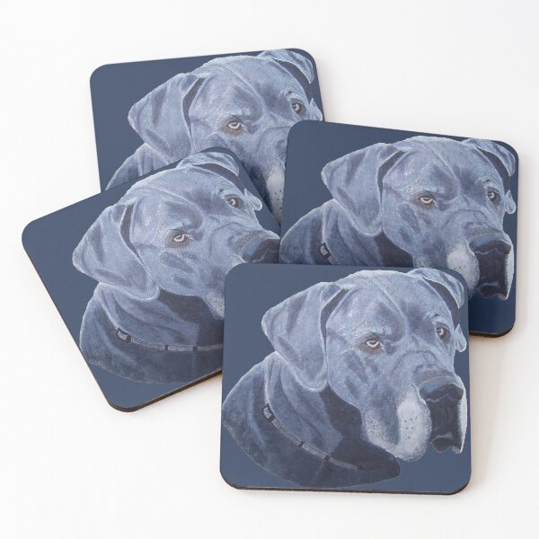 Item preview, Blue Great Dane designed and sold by KinshipArts.