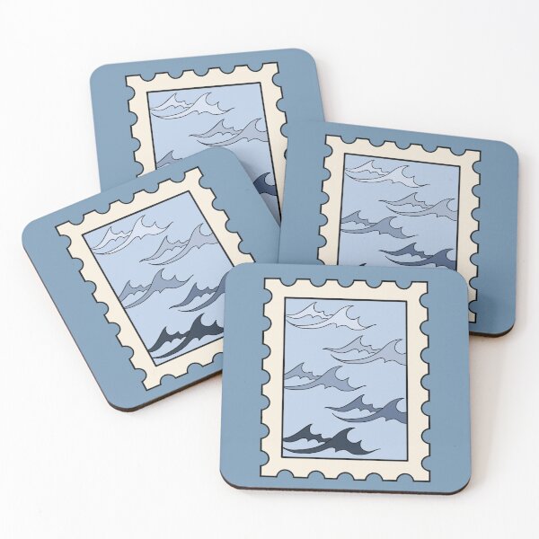Item preview, wave stamp designed and sold by StaticTv0.