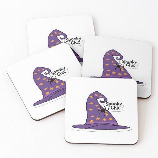 Item preview, Spooky Chic Witch's Hat with Spiders - Hand-Drawn Style designed and sold by NiftyWrx.