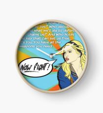 Sucker Punch quote Clock