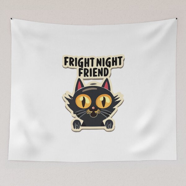 Item preview, Fright Night Friend Black Cat designed and sold by NiftyWrx.