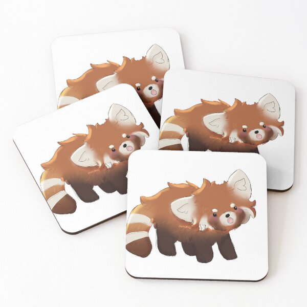 Item preview, red panda designed and sold by miaomo.