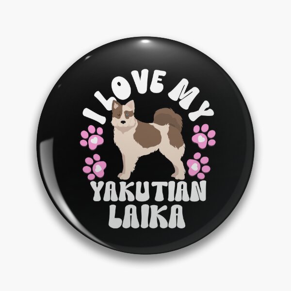 Item preview, I Love My Yakutian Laika designed and sold by TheAnimalZ00.