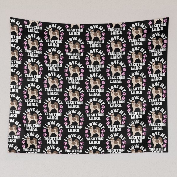 Item preview, I Love My Yakutian Laika designed and sold by TheAnimalZ00.