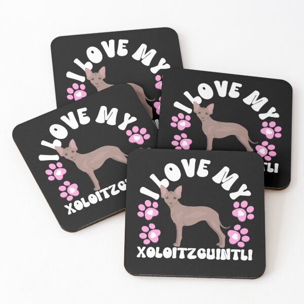 Item preview, I Love My Xoloitzcuintli designed and sold by TheAnimalZ00.