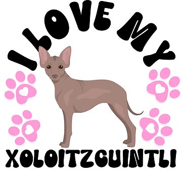 Imagen de la obra Amo a mi Xoloitzcuintli de TheAnimalZ00