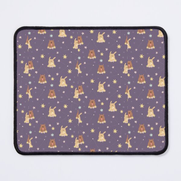 Item preview, Cosmic Companions: Teddy Bear, Hare, and Constellations Pattern designed and sold by hjian8219.