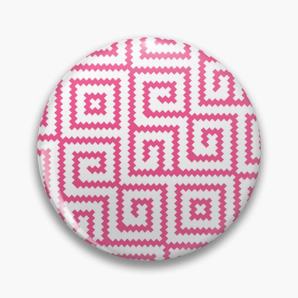 Item preview, Pink White Jagged Edge African Swirl Coherent Drafts designed and sold by Alchemy-A-La-G.