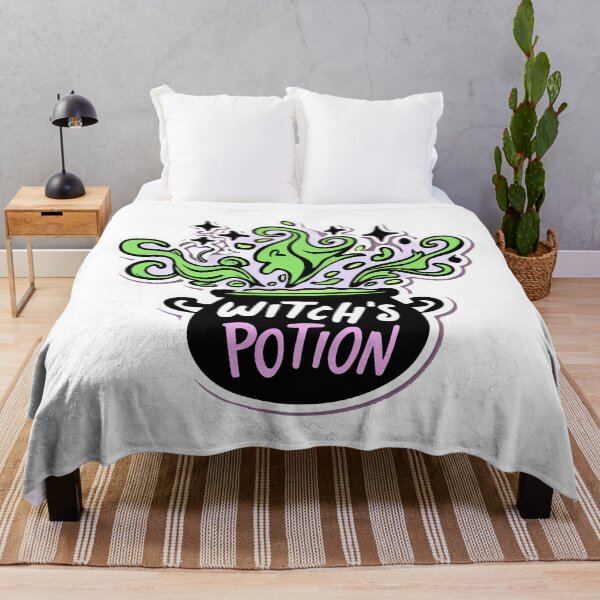 Item preview, Witch's Potion Cauldron Cartoon Design designed and sold by NiftyWrx.