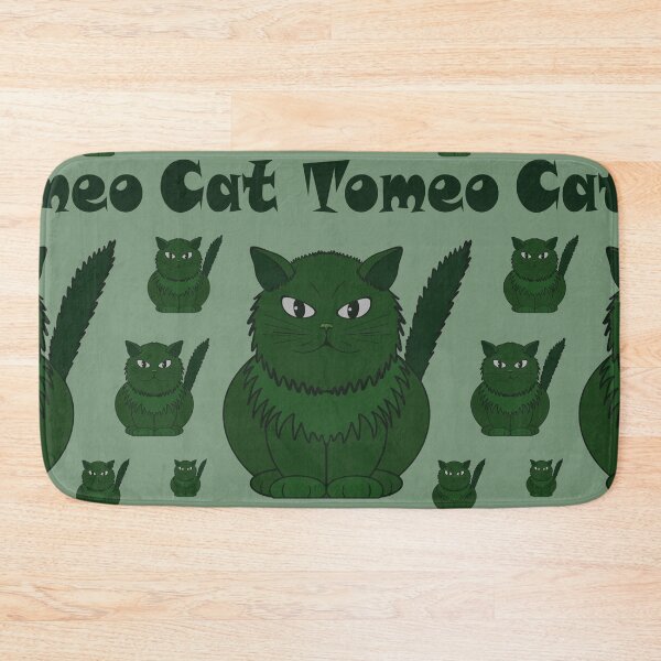 Item preview, Pattern with Cat Tomeo is green color designed and sold by Cherevan.