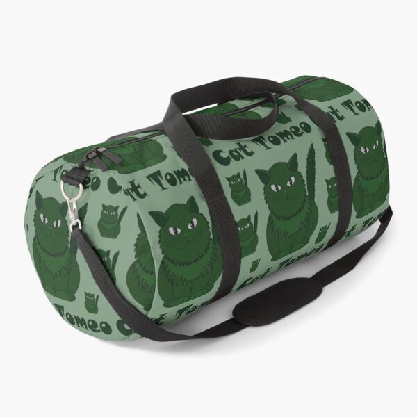 Item preview, Pattern with Cat Tomeo is green color designed and sold by Cherevan.