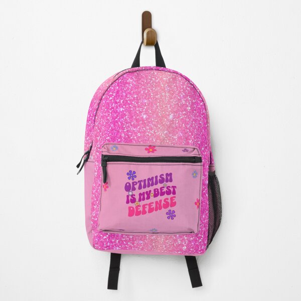 Item preview, QUOTE OPTIMISM IS MY BEST DEFENSE PINK designed and sold by MY COLORING DRAW.