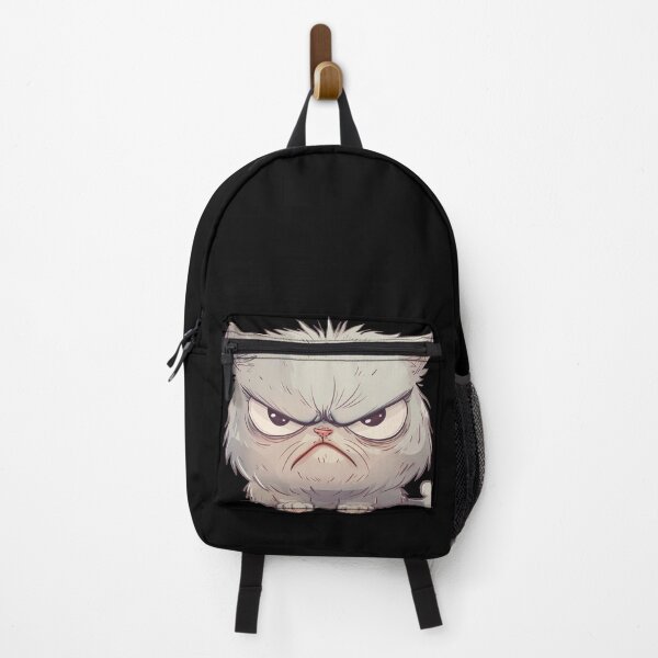 Item preview, Angry cartoon cat with a stern expression designed and sold by mando24895.