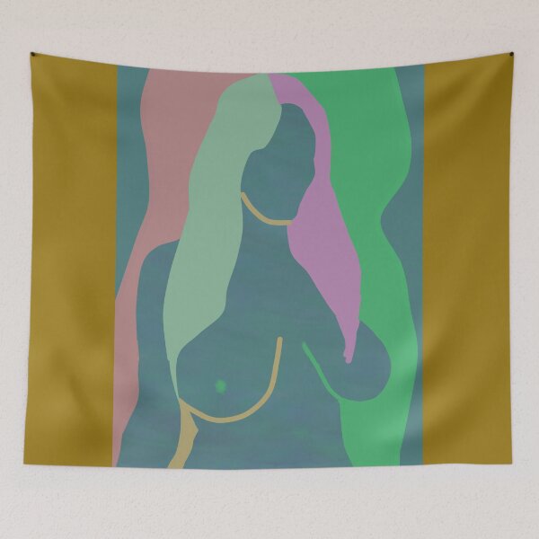 Item preview, Erotic art, digital painting of female nude model. designed and sold by pulchritude560.