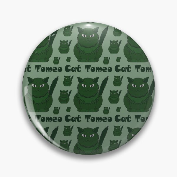 Item preview, Pattern with Cat Tomeo is green color designed and sold by Cherevan.