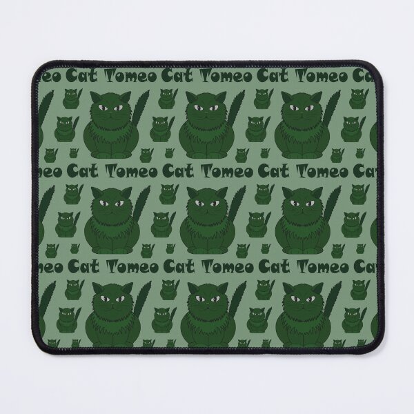 Item preview, Pattern with Cat Tomeo is green color designed and sold by Cherevan.