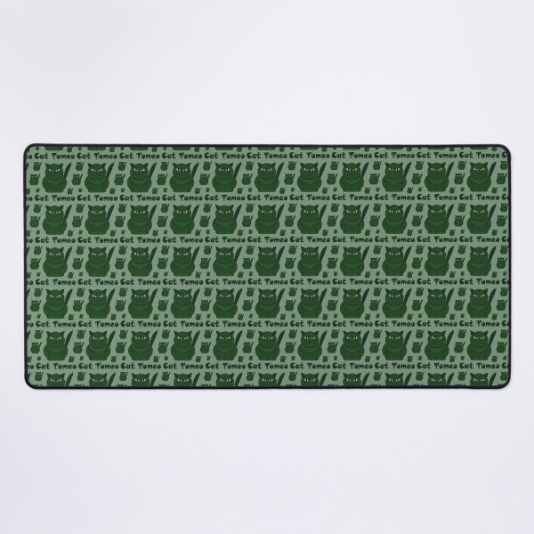 Item preview, Pattern with Cat Tomeo is green color designed and sold by Cherevan.