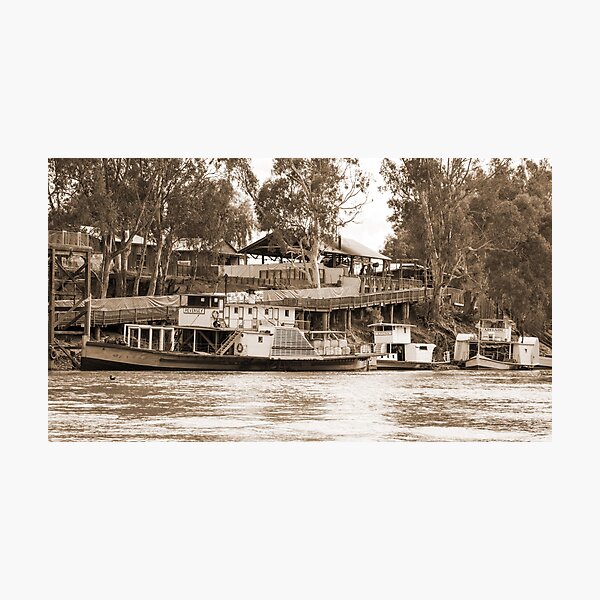 Item preview, Port of Echuca designed and sold by johkar-photos.