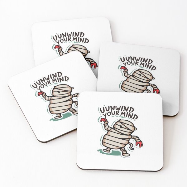 Item preview, Unwind Your Mind Whimsical Mummy designed and sold by NiftyWrx.